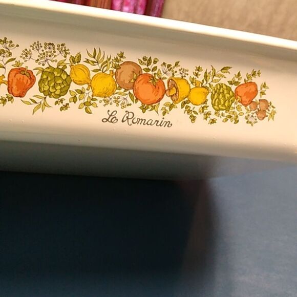 Vintage Corning Ware Spice of Life LG A-21 Baking Dish Lasagna Apple Crisp - Picture 5 of 9